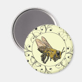 Honey Bee Magnet (Vorderseite/Rückseite)