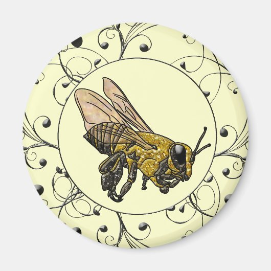 Honey Bee Magnet (Vorne)