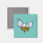 Honey Bee Magnet (Vorderseite/Rückseite)