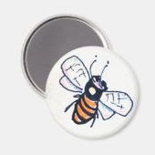 Honey Bee, Magnet (Vorderseite/Rückseite)