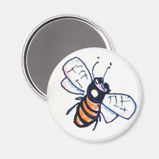 Honey Bee, Magnet (Vorderseite/Rückseite)