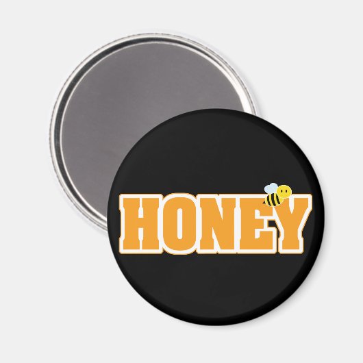 HONEY BEE MAGNET (Vorderseite/Rückseite)