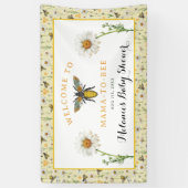 Honey Bee Mama to Bee Baby Dusche Begrüßungszeiche Banner (Vertikal)