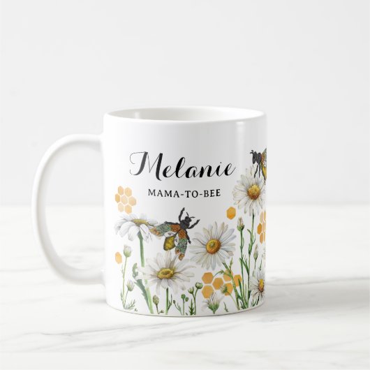 Honey Bee Mama to Bee Baby Shower Tasse | Hummel (Links)