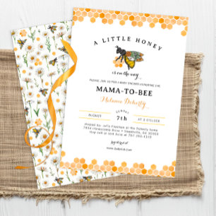 Honey Bee Mama zu Bee Baby Shower Einladung