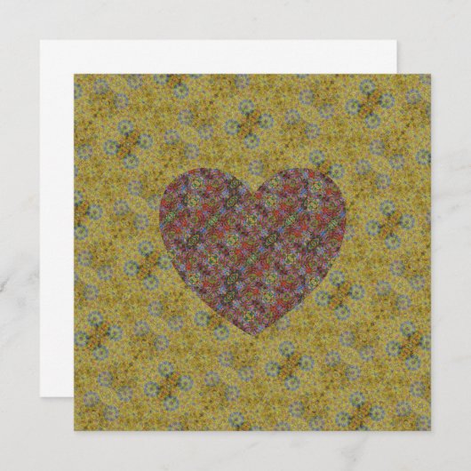 Honey Bee Marrakesh Heart (Vorne/Hinten)