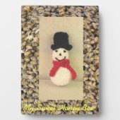 Honey Bee Mine Foto Plaque w Easel Fotoplatte (Vorderseite)