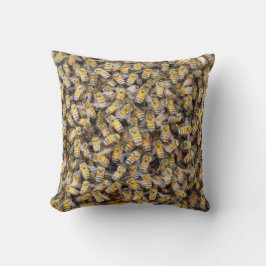 Honey Bee Mine Pillow Kissen