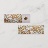 Honey Bee Mini Visitenkarte (Vorne/Hinten)