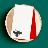 Honey Bee Modern Minimalistisch Business Card Visitenkarte