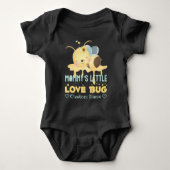 Honey Bee Mommy's Little Liebe Bug Baby Strampler (Vorderseite)