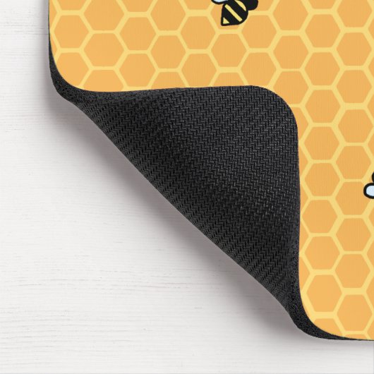 Honey Bee Mouse Pad Mousepad (Ecke)