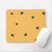 Honey Bee Mouse Pad Mousepad (Mit Mouse)