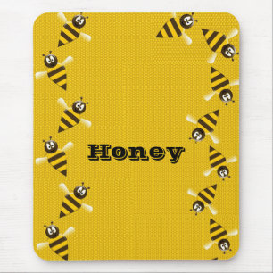 Honey Bee Mouse Pad Mousepad