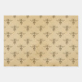 Honey Bee & Mystic Rose Geschenkpapier Set (Vorderseite)