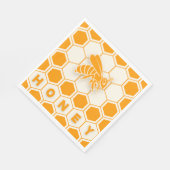 Honey Bee Napkins Serviette (Ecke)