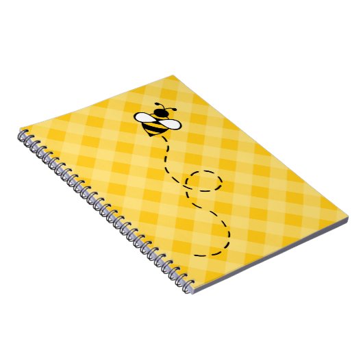 Honey Bee Notebook Notizblock (Rechte Seite)