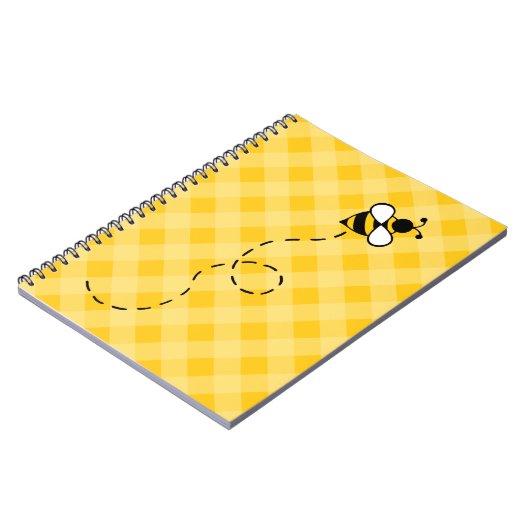 Honey Bee Notebook Notizblock (Linke Seite)