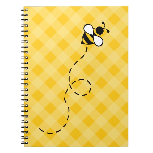 Honey Bee Notebook Notizblock (Vorderseite)
