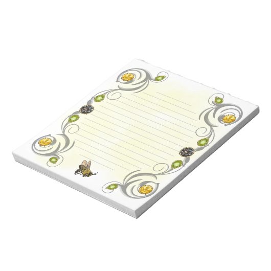Honey Bee Notizblock (Rotiert)
