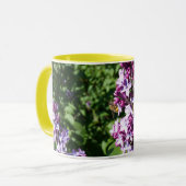 Honey Bee on Spring Lilacs Tasse (Vorderseite Links)