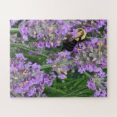 Honey Bee on the Lavender Puzzle (Horizontal)