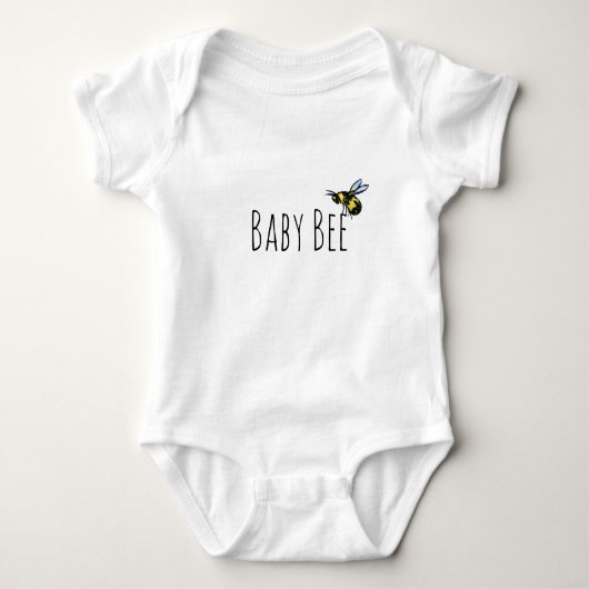 Honey Bee Onsie Baby Strampler (Vorderseite)
