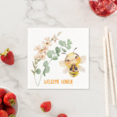 Honey Bee Paper Napkin Serviette (Beispiel)