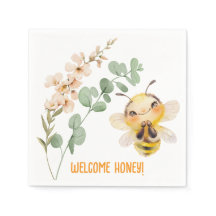 Honey Bee Paper Napkin