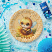 Honey Bee Pappteller (Party)