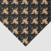 Honey Bee Pattern Antique Seidenpapier (Ausschnitt)