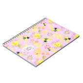 Honey Bee Pink Notizblock (Linke Seite)
