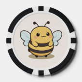 Honey Bee Poker Chip – Süß (Vorderseite)