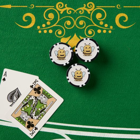 Honey Bee Poker Chip – Süß (Pokertisch (Stapel))