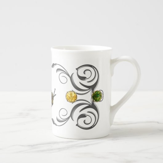 Honey Bee Porzellantasse (Rechts)