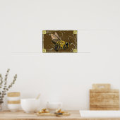 Honey Bee Poster (Küche)