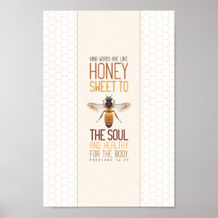 Honey Bee Poster