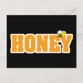HONEY BEE POSTKARTE (Vorderseite)