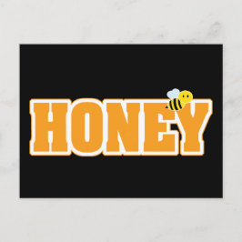 HONEY BEE POSTKARTE