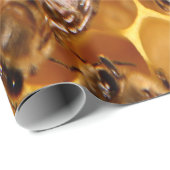 Honey Bee Print Geschenkpapier (Rolleneckpunkt)