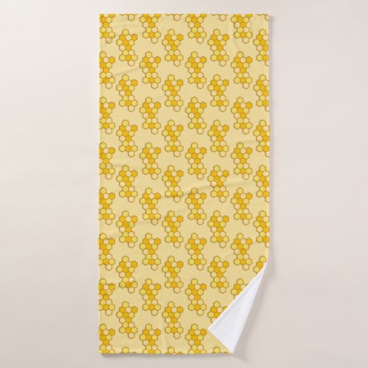 Honey Bee Printable Badehandtuch (Badehandtuch)