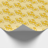 Honey Bee Printable Geschenkpapier (Ecke)