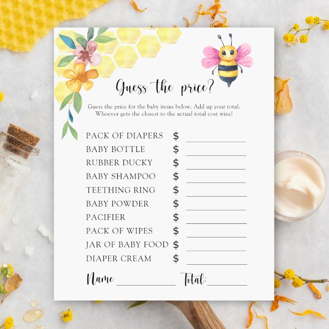 Honey Bee - Rate den Preis! Spiel (Von Creator hochgeladen)