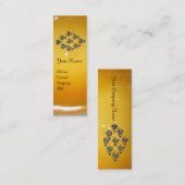 HONEY BEE, RINDFLEISCH/Bienenzucht Mini Visitenkarte (Vorne/Hinten)