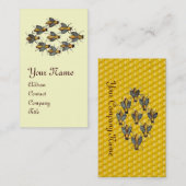 HONEY BEE, RINDFLEISCH/Bienenzucht Visitenkarte (Vorne/Hinten)