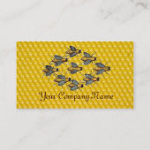 HONEY BEE, RINDFLEISCH/Bienenzucht Visitenkarte (Rückseite)