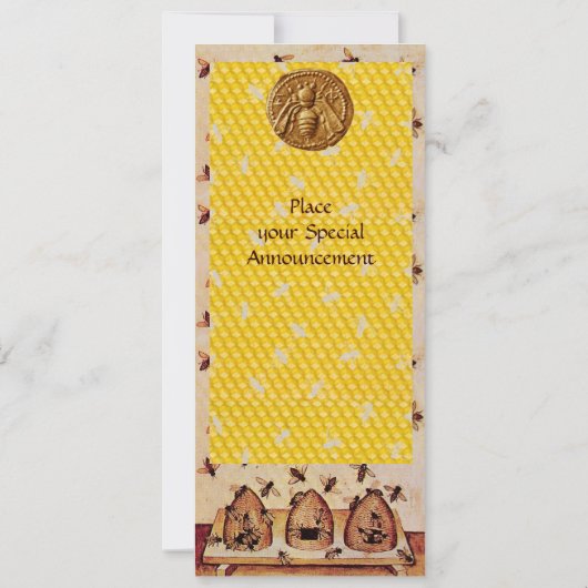 HONEY BEE,RINDFLEISCH EINLADUNG (Rückseite)