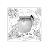 Honey Bee Rubber Briefmarke Gummistempel (Prägung)