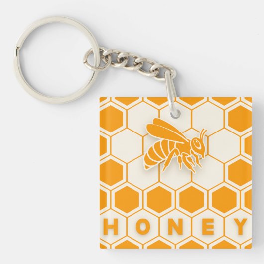 Honey Bee Schlüsselanhänger (Vorderseite)