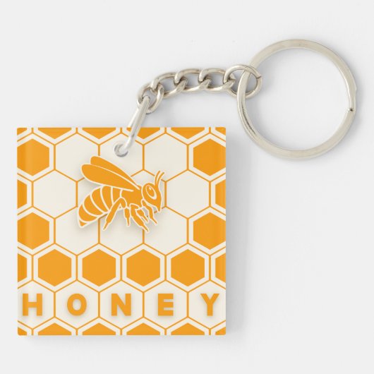 Honey Bee Schlüsselanhänger (Rückseite)